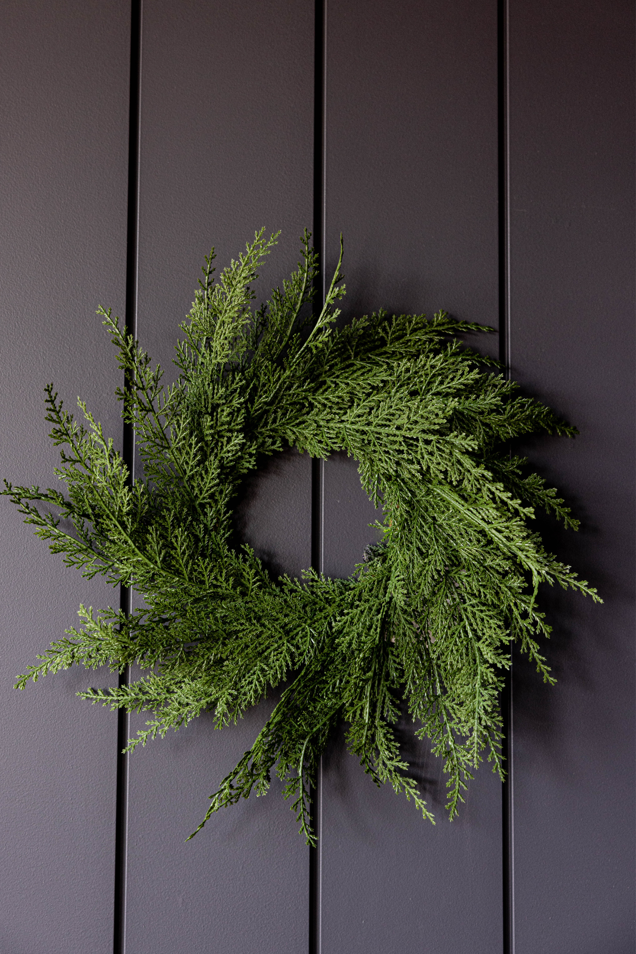 Cypress Pine Wreath 12"