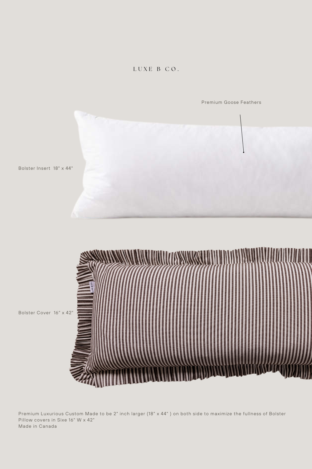18 inch feather pillow inserts cheap
