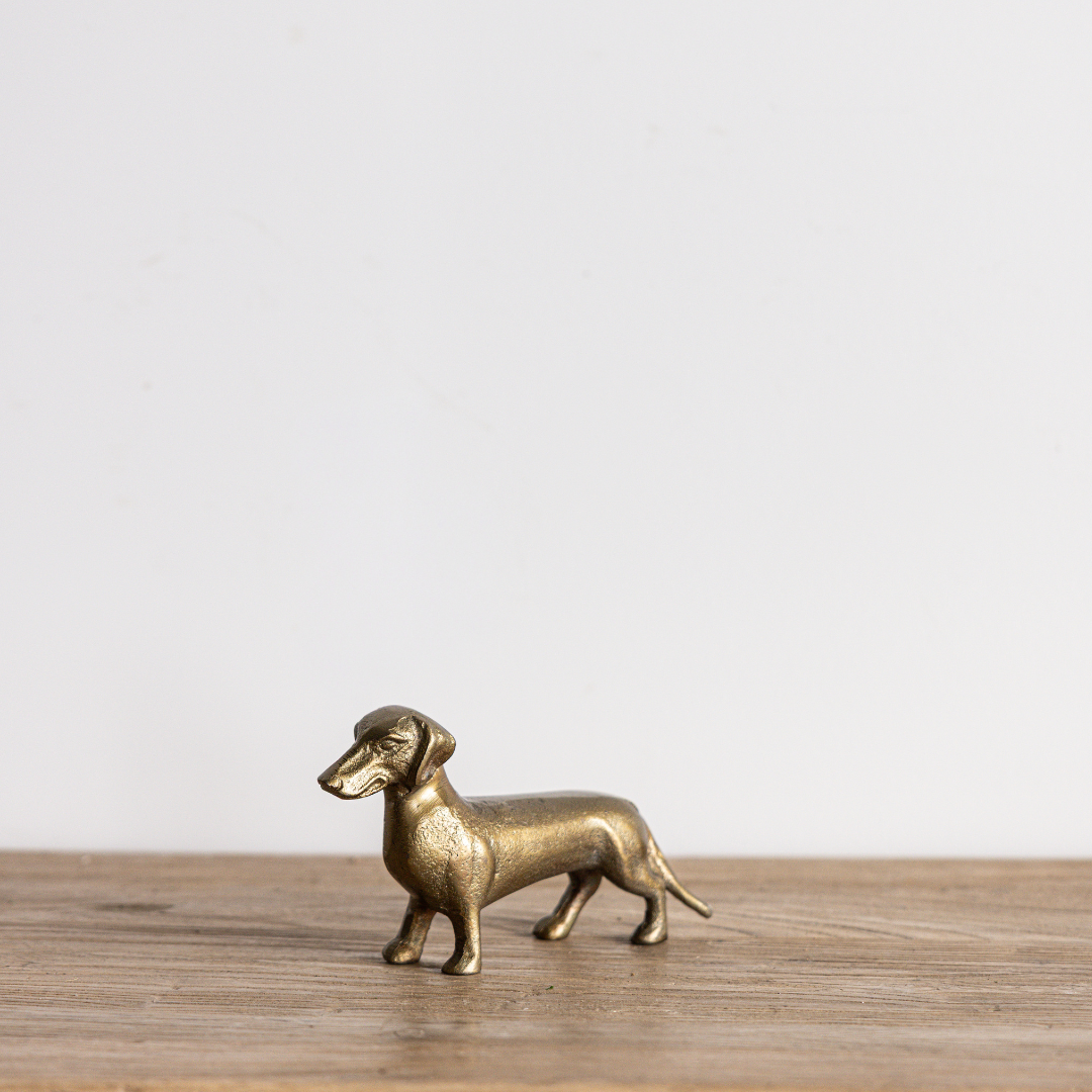Frankie Bronze Dachshund | By Luxe B Co. 