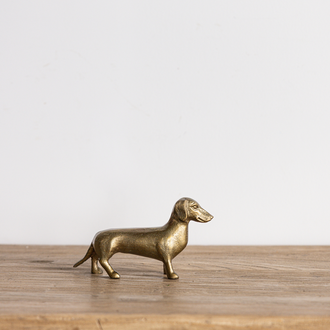 Frankie Bronze Dachshund | By Luxe B Co. 