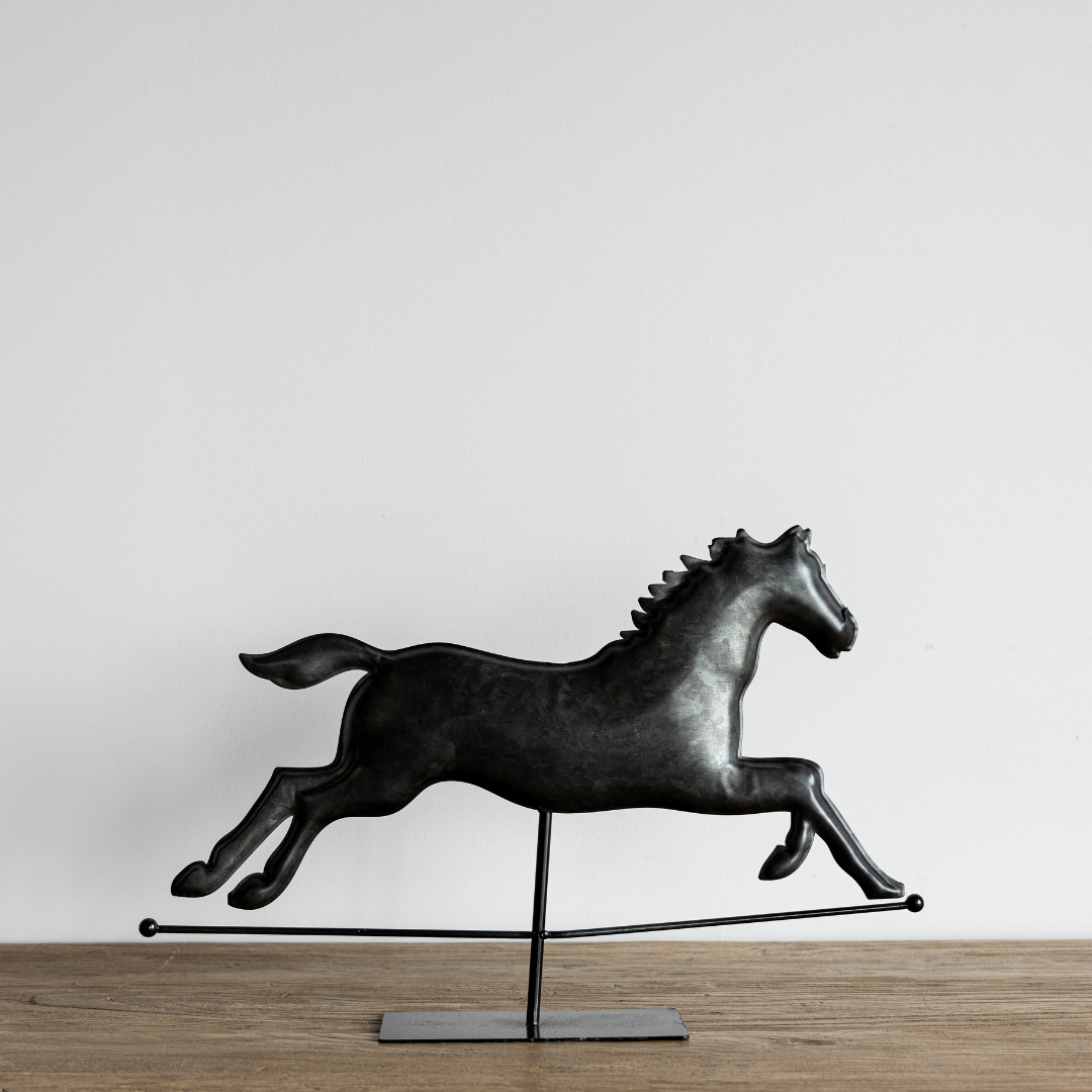 Galloping Stallion Horse Statue | By Luxe B Co.