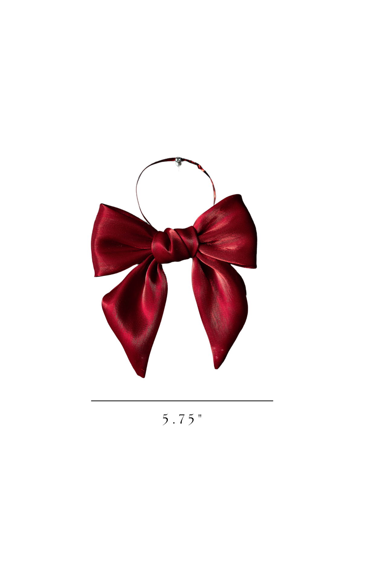 Gauze Red Bow Set of 3 | By Luxe B Co.