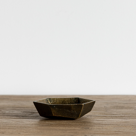 Geo Bronze Catchall | By Luxe B Co.