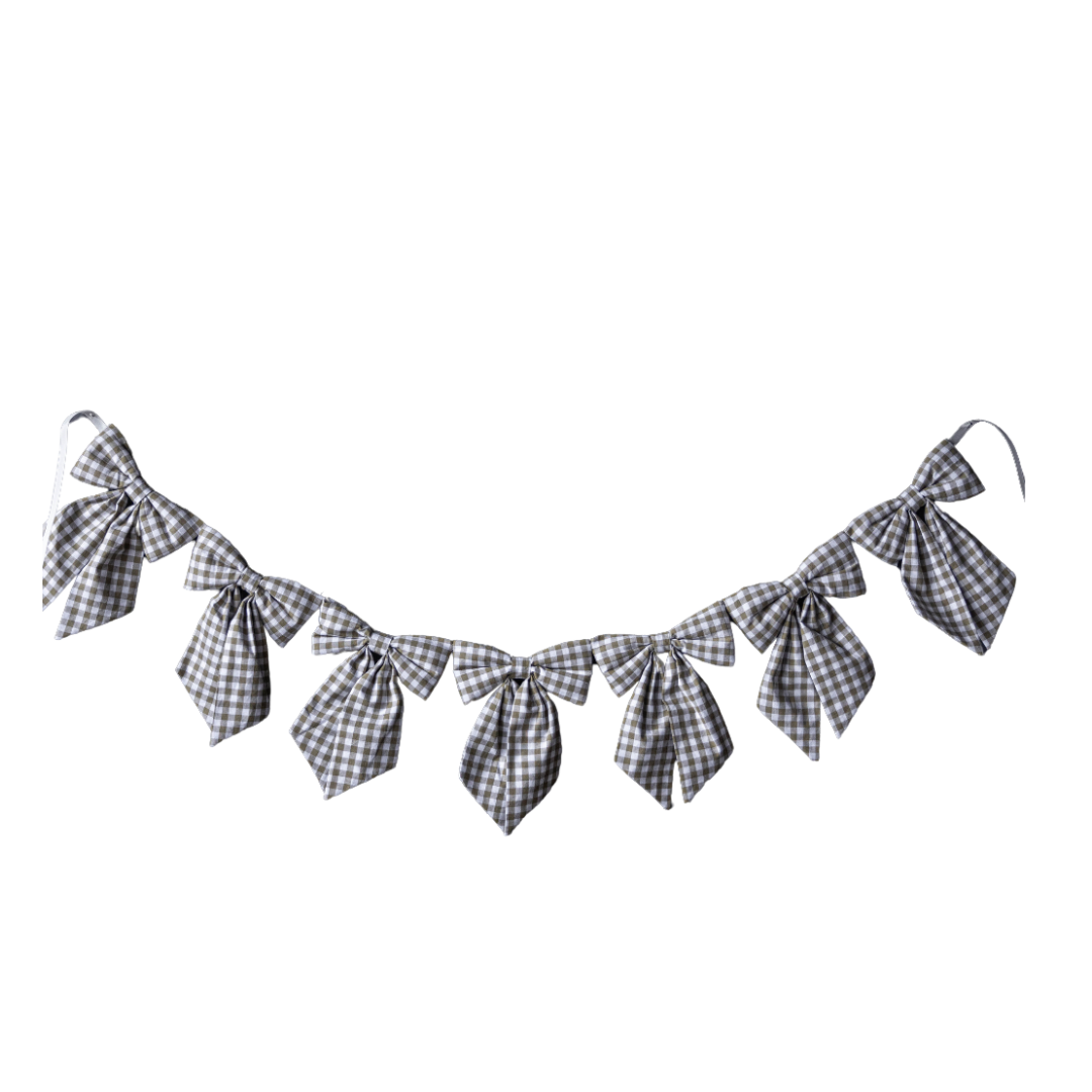 Luxe B Co. Fabric Bows Garland - Thumbnail 4