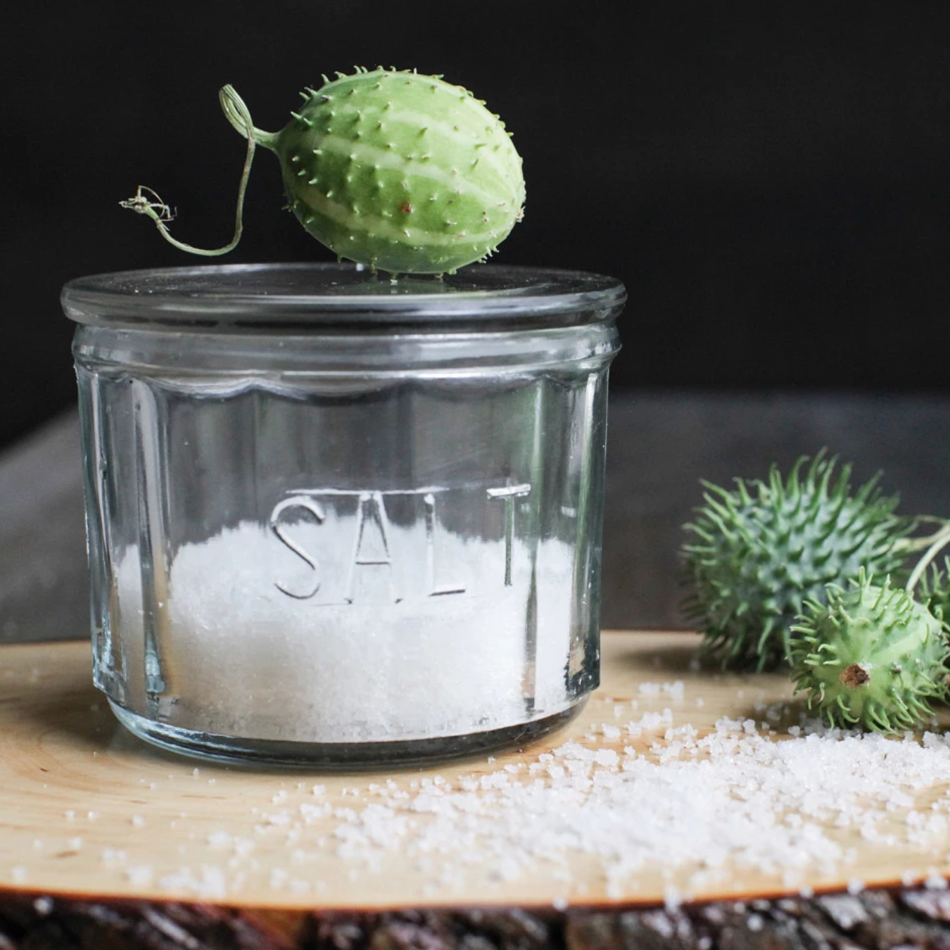 Glass Salt Cellar | By Luxe B Co.