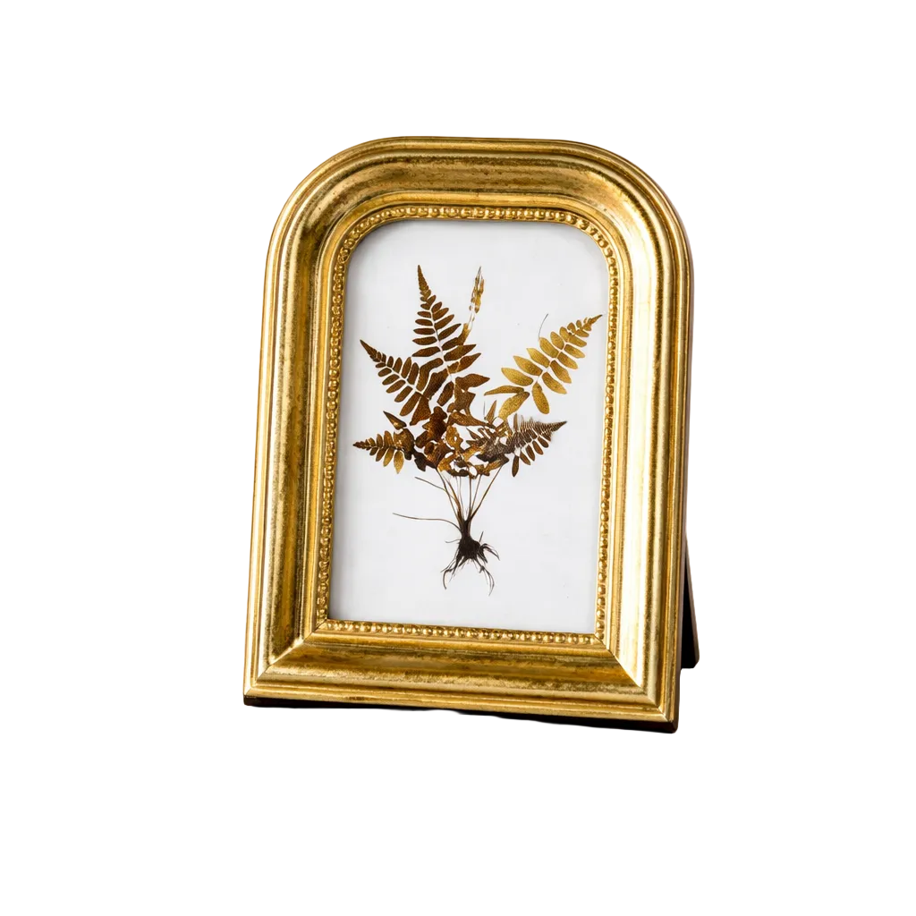 Gold Arched Heirloom Photo Frame | By Luxe B Co.