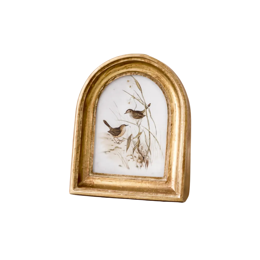 Gold Arched Petite Photo Frame | By Luxe B Co. 