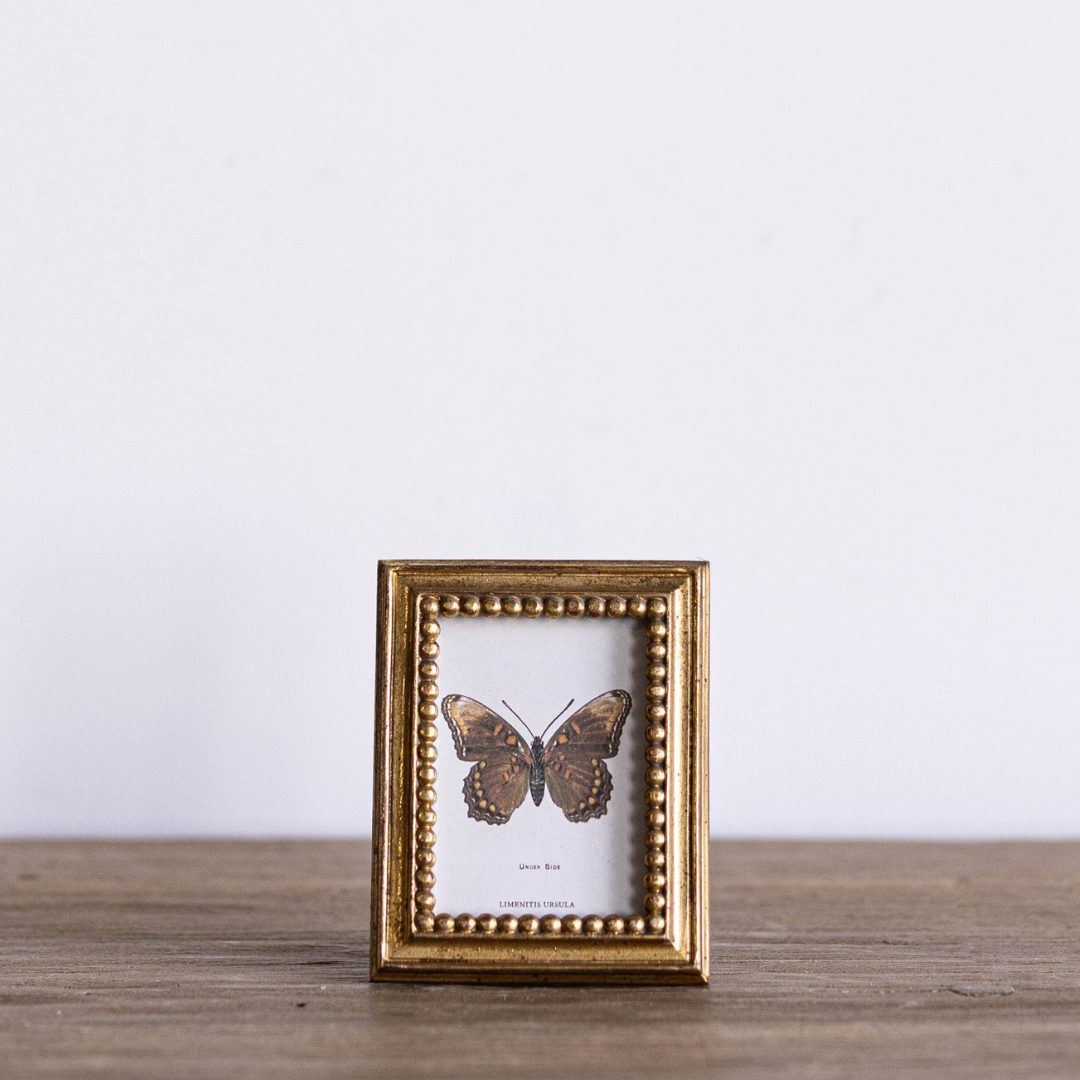 Gold Beaded Rectangle Photo Frame | Luxe B Co.