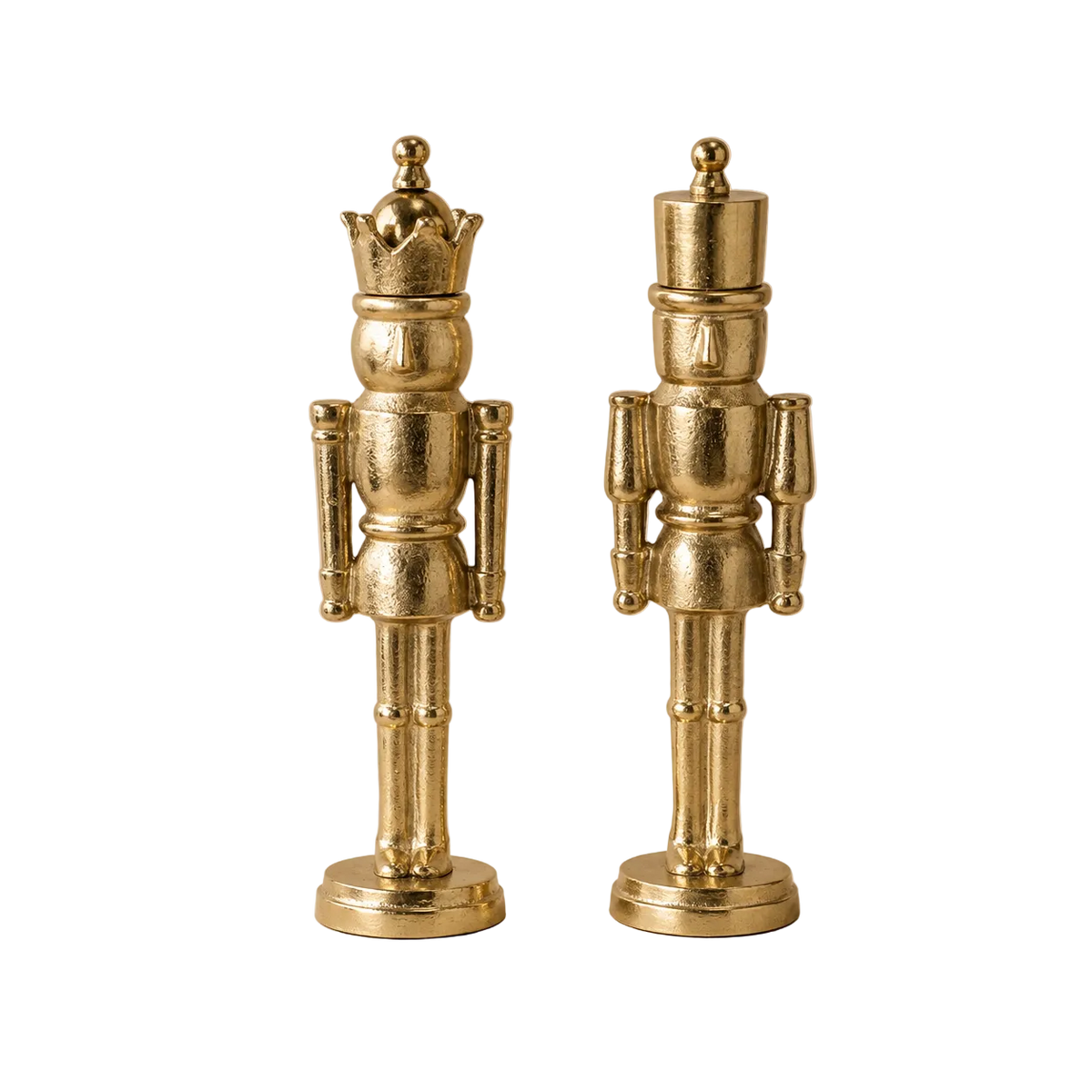 Gold Holiday Nutcracker Set By Luxe B Co.