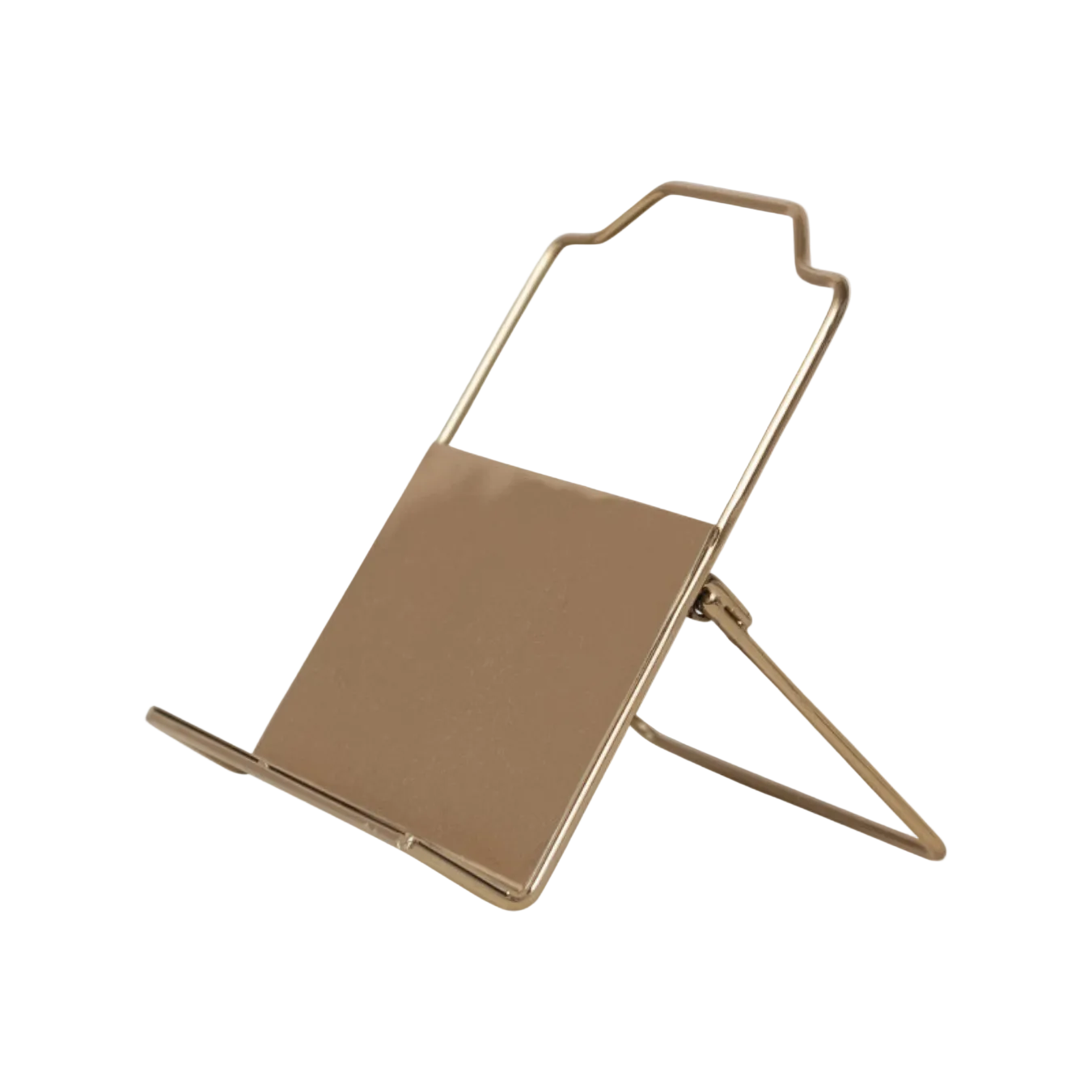 Gold Metal Foldable Book Holder | By Luxe B Co.