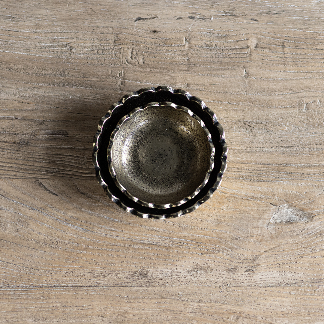 Gold Scallop Bowls | By Luxe B Co.