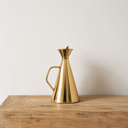 Gold Stainless Steel Olive Oil Cruet By Luxe B Co. 