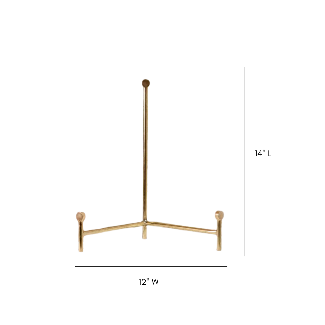 Gold Straight Easel | By Luxe B Co.