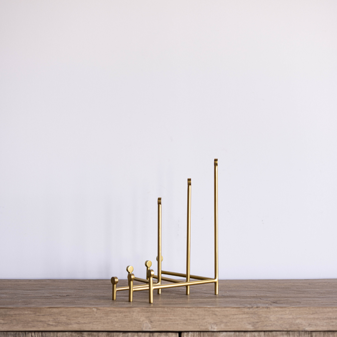 Gold Straight Easel By Luxe B Co. 