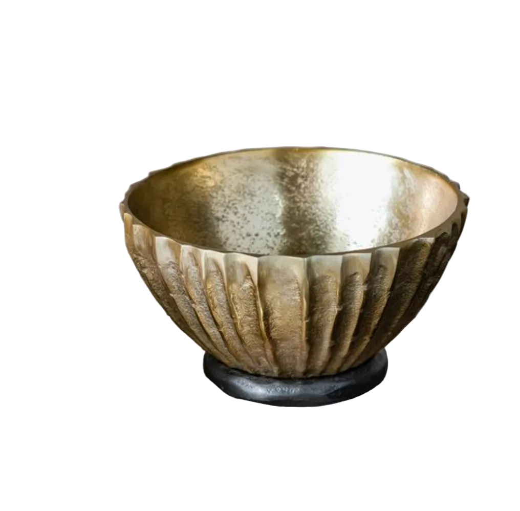 Gold Stripe Bowl | By Luxe B Co.