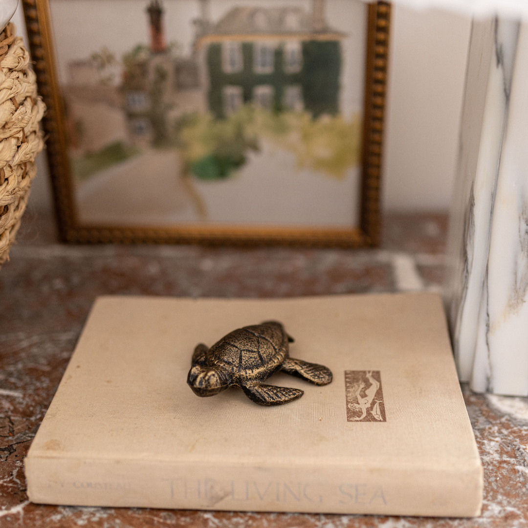 Golden Sea Turtle | By Luxe B Co.