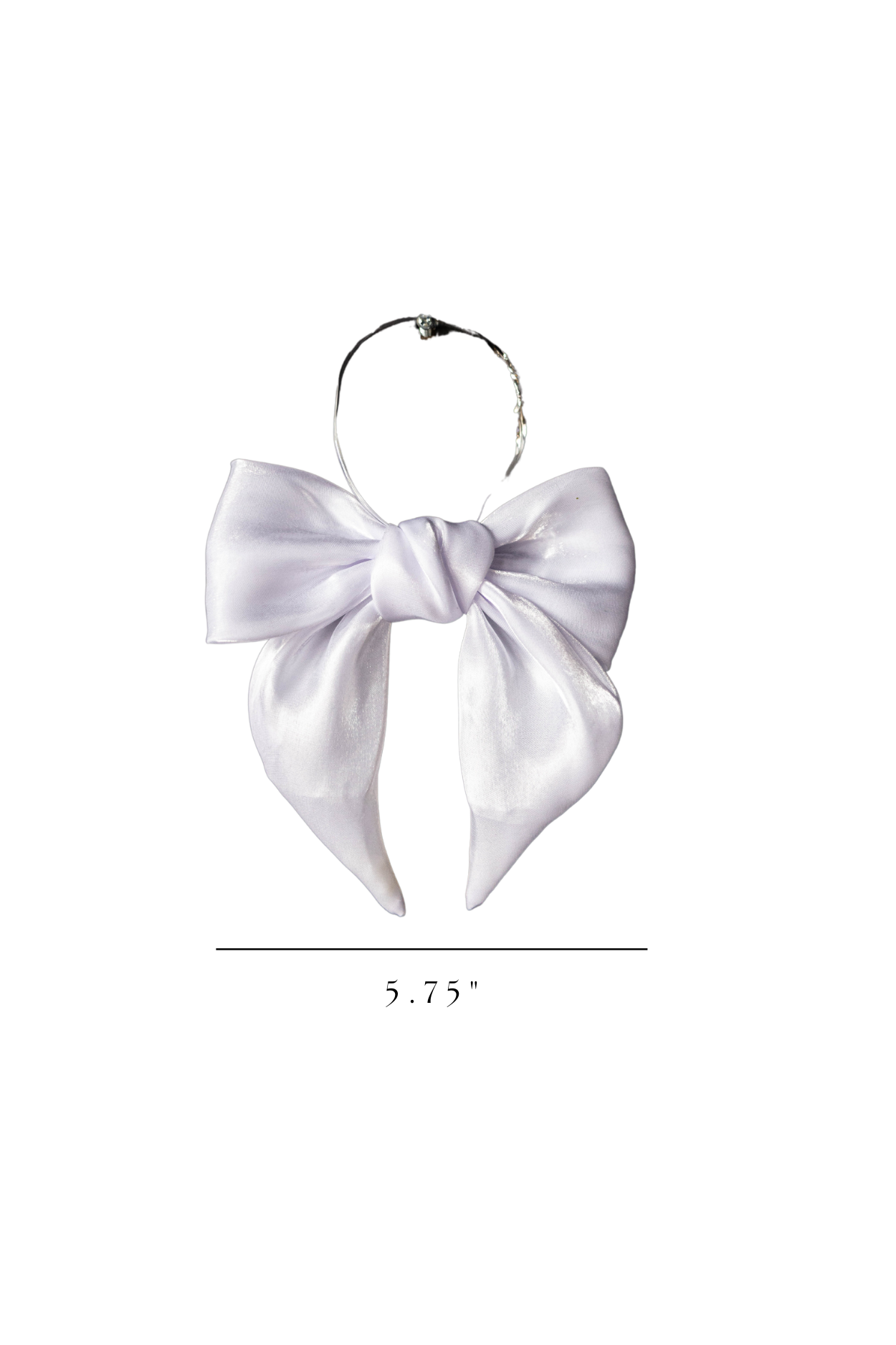 Gauze White Bow | By Luxe B Co.