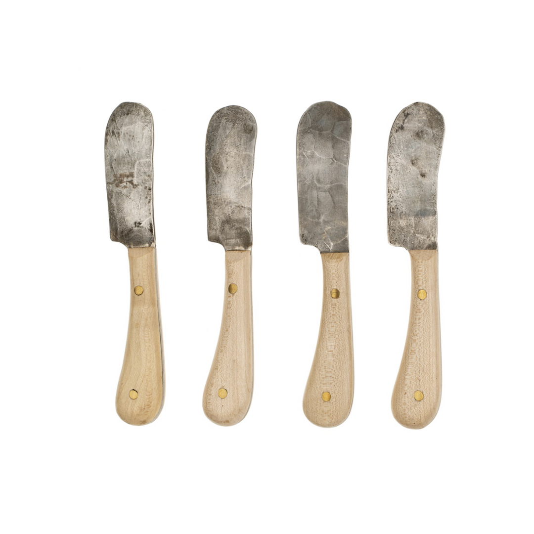 Hand Forged Spreaders Set of 4 | By Luxe B Co 
