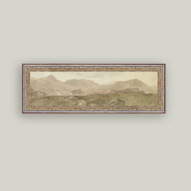Honister Crag Framed Antique Inspired Art | By Luxe B Co. 
