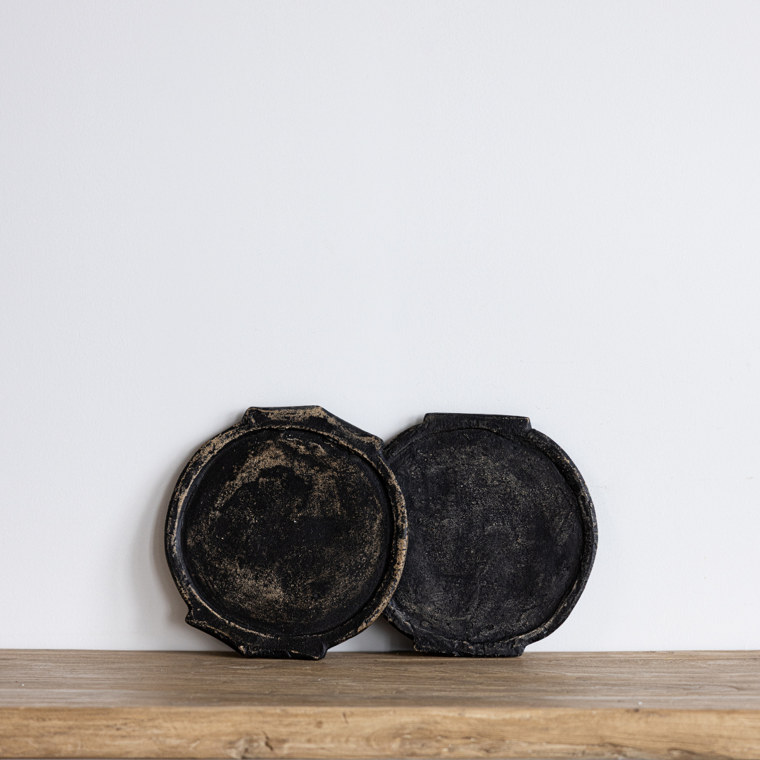 India Stone Village Plate | By Luxe B Co. 