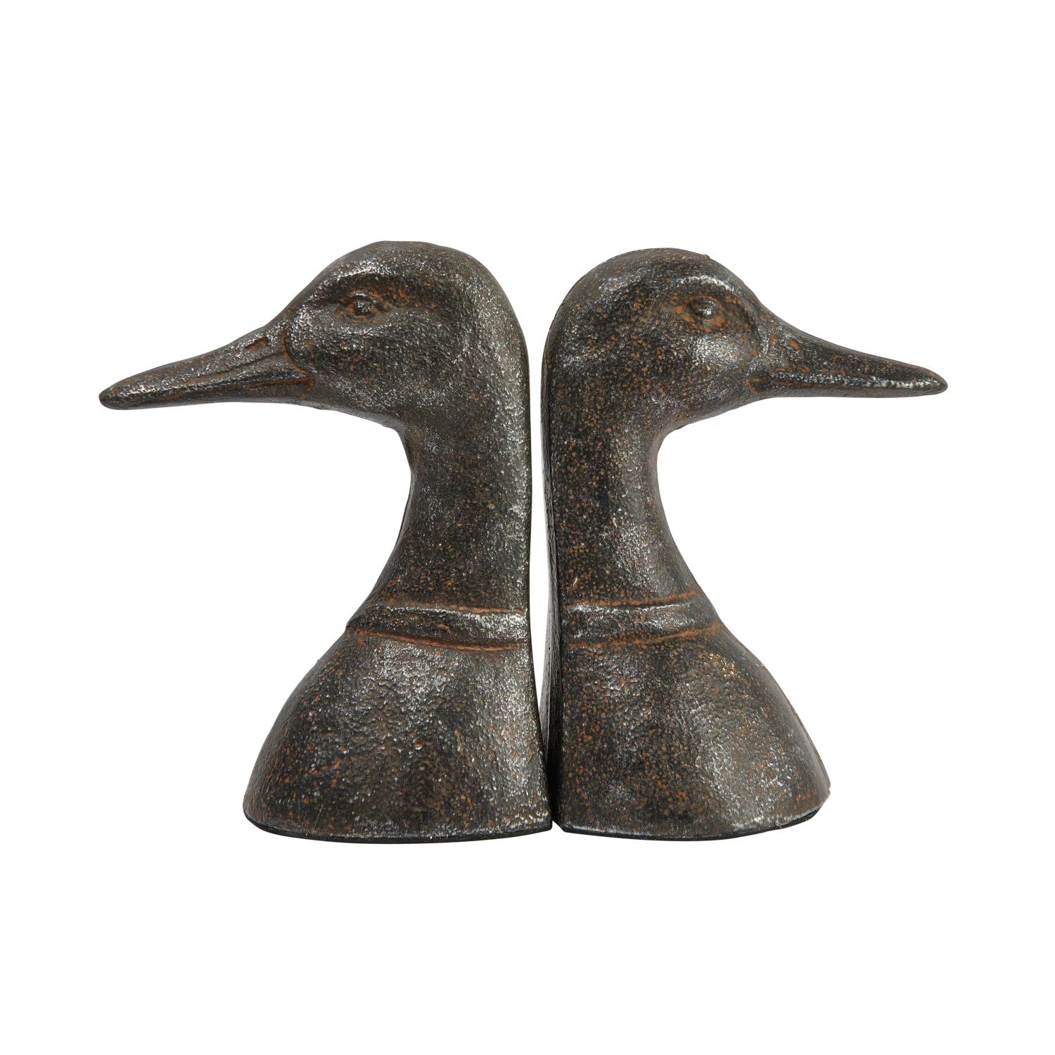 Iron Duck Head Bookends | By Luxe B Co.