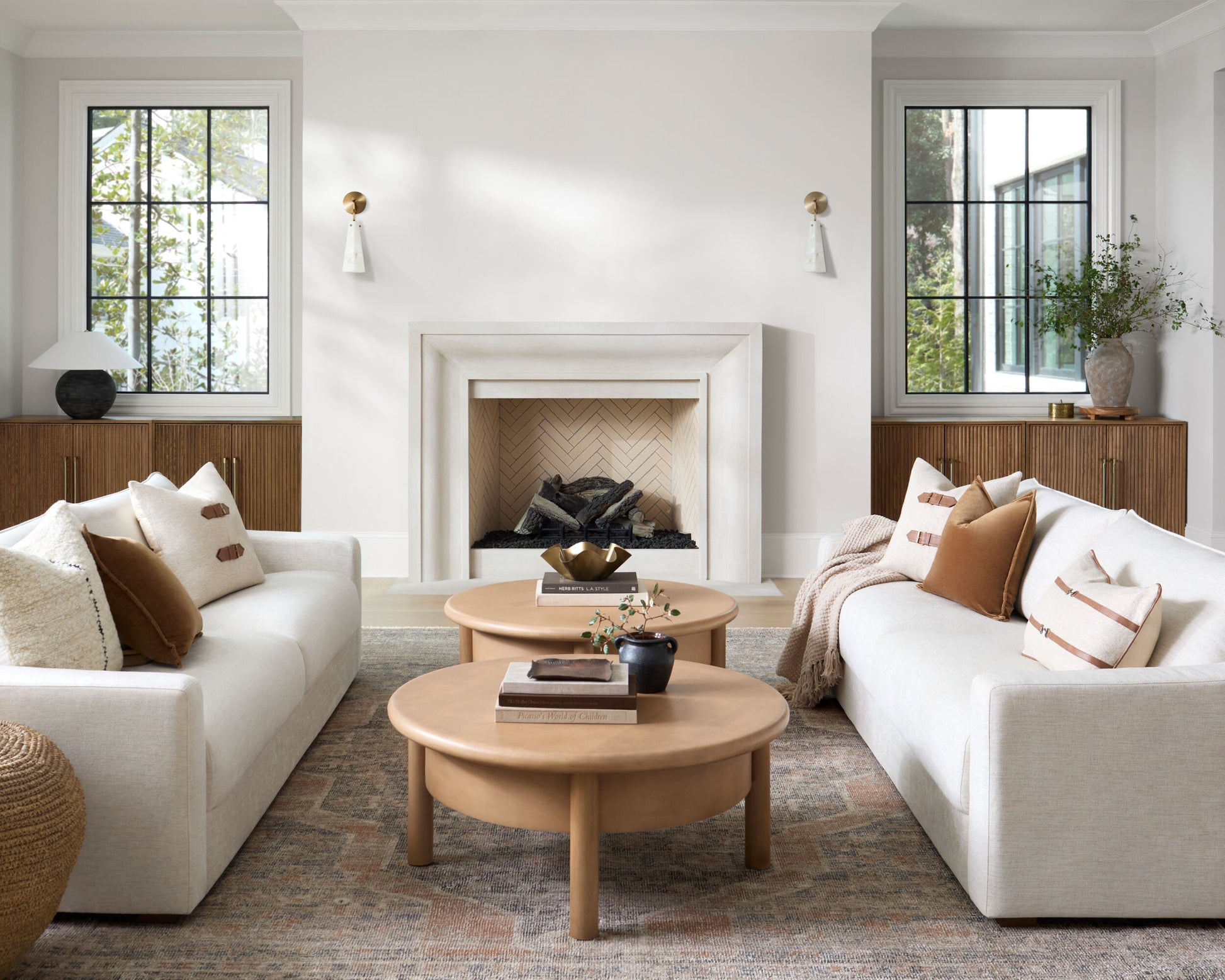 Ivory Boucle Pillow | By Luxe B Co.
