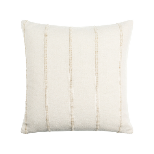 Ivory Sketched Lines Pillow | By Luxe B Co.