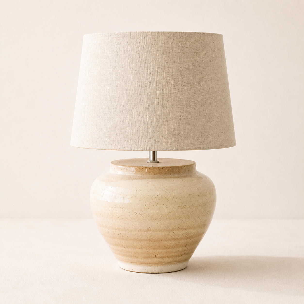Ivory Terracotta Table Lamp By Luxe B Co. 