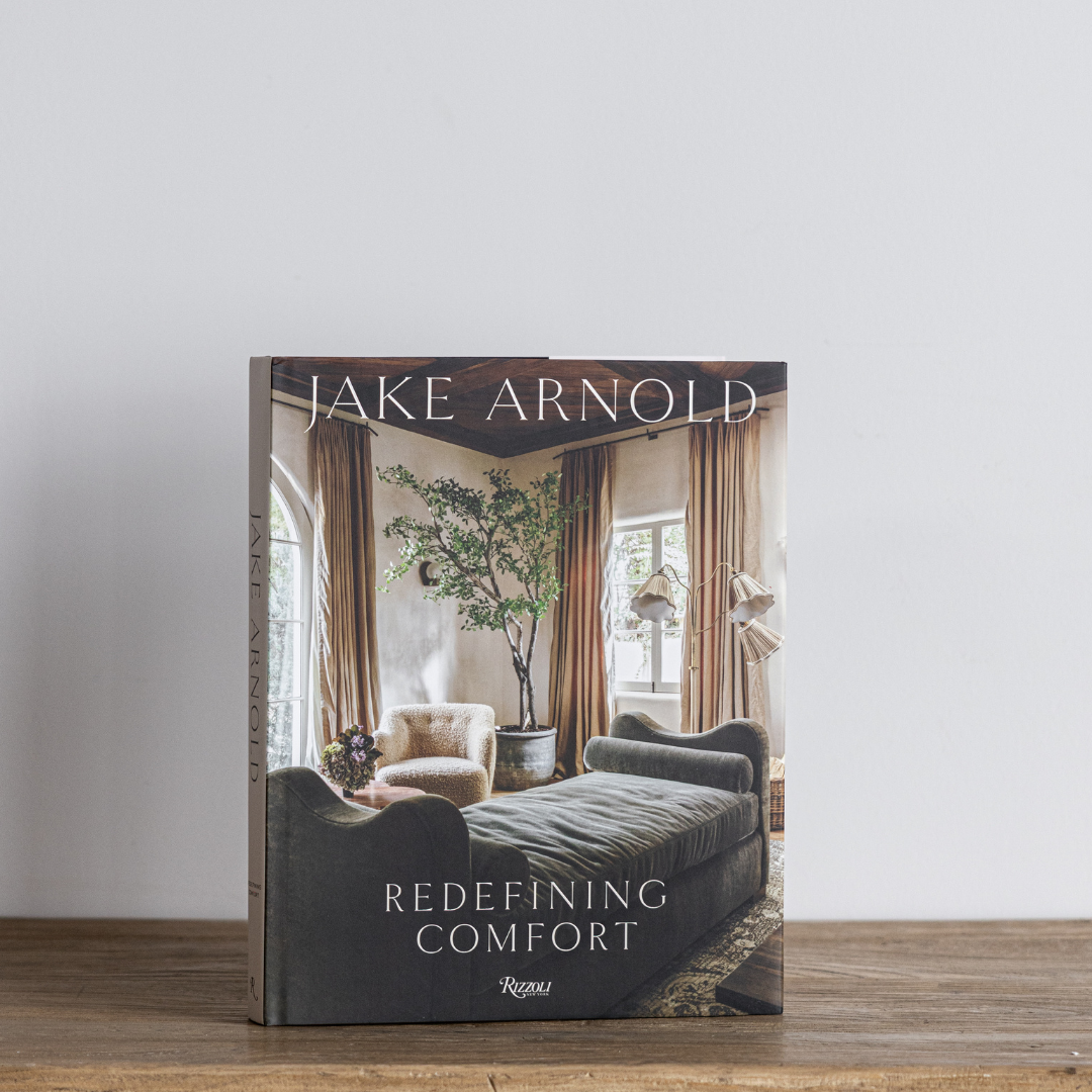 Jake Arnold coffee table book by Luxe B Co featuring stylish interior design photography and elegant cover design.