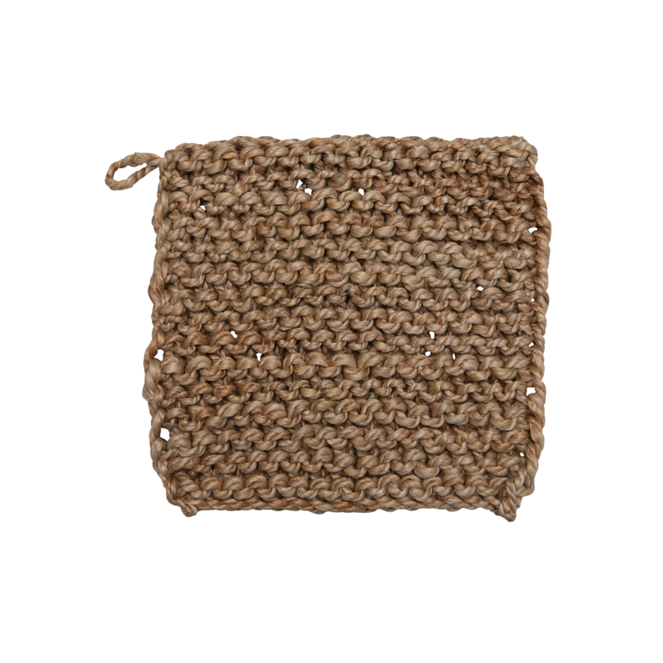 Jute Crocheted Pot Holder | By Luxe B Co. 