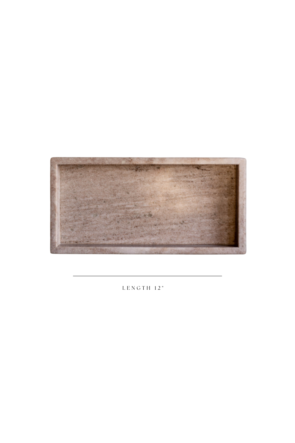 Hand Cut Stone Tray - Luxe B Co