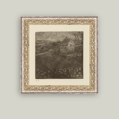 La Masure Framed Antique Inspired Art | By Luxe B Co. 