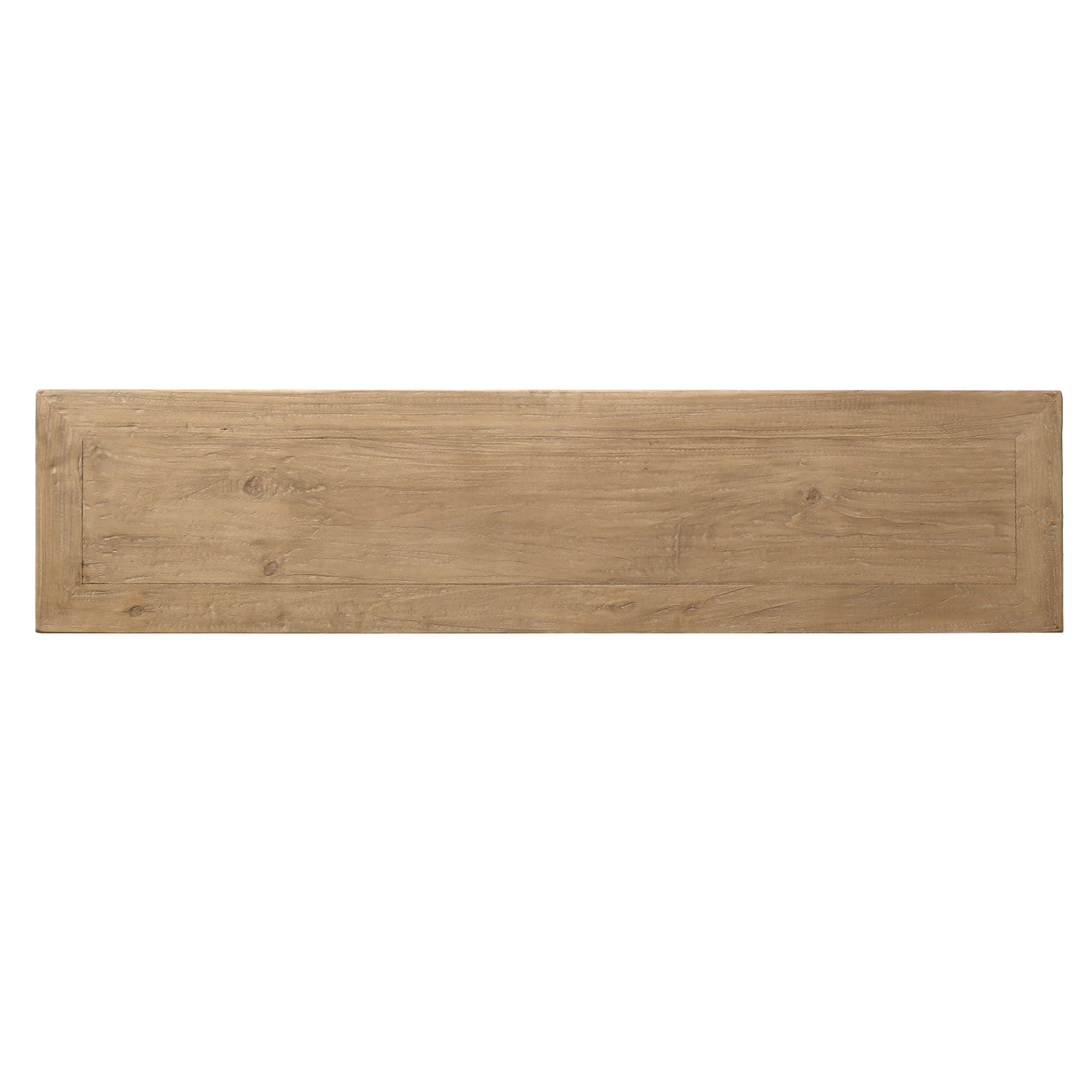 Laguna Four Door Reclaimed Elm Wood Sideboard With Shelf | By Luxe B Co.