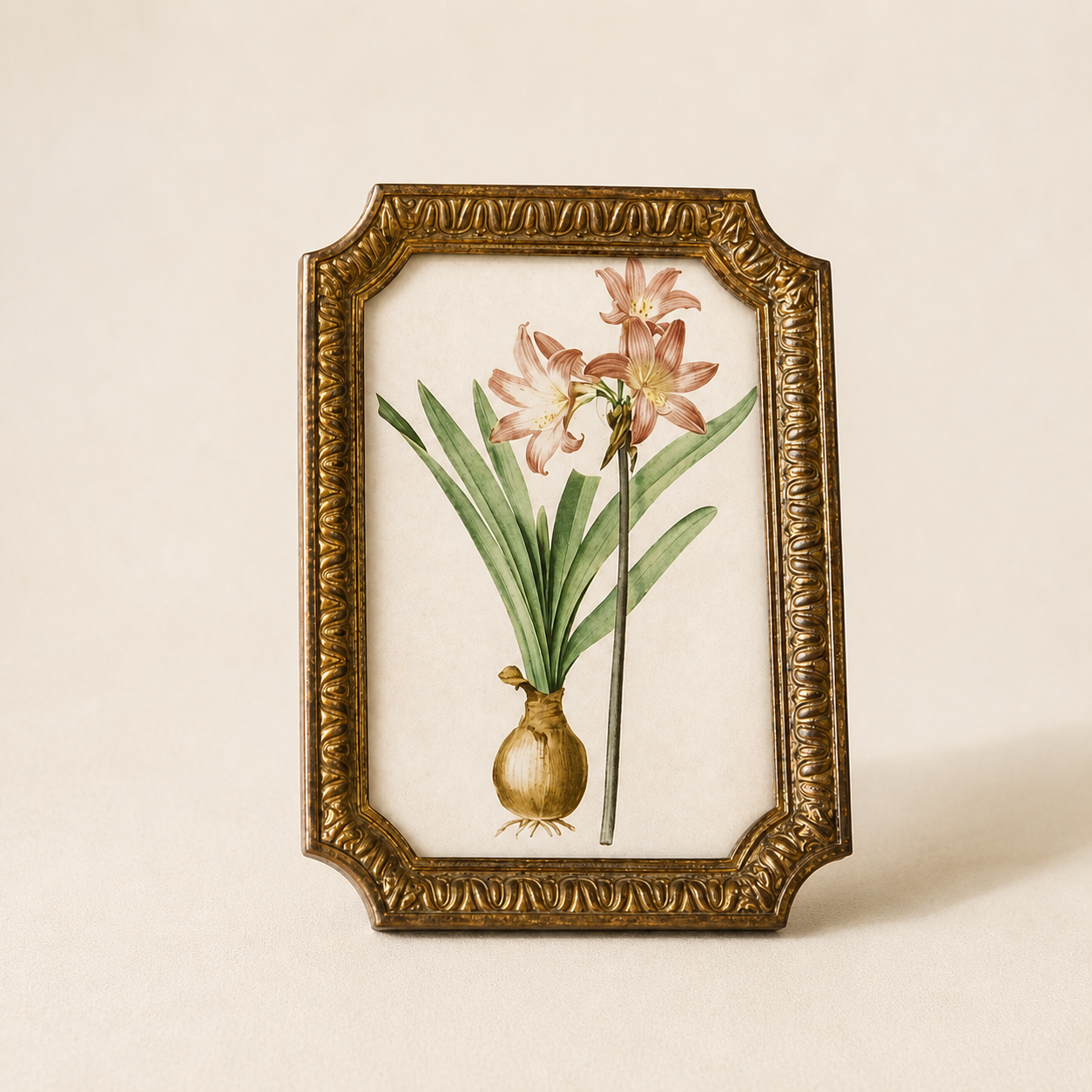 Lg Antique Inspired Gold Photo Frame By Luxe B Co.