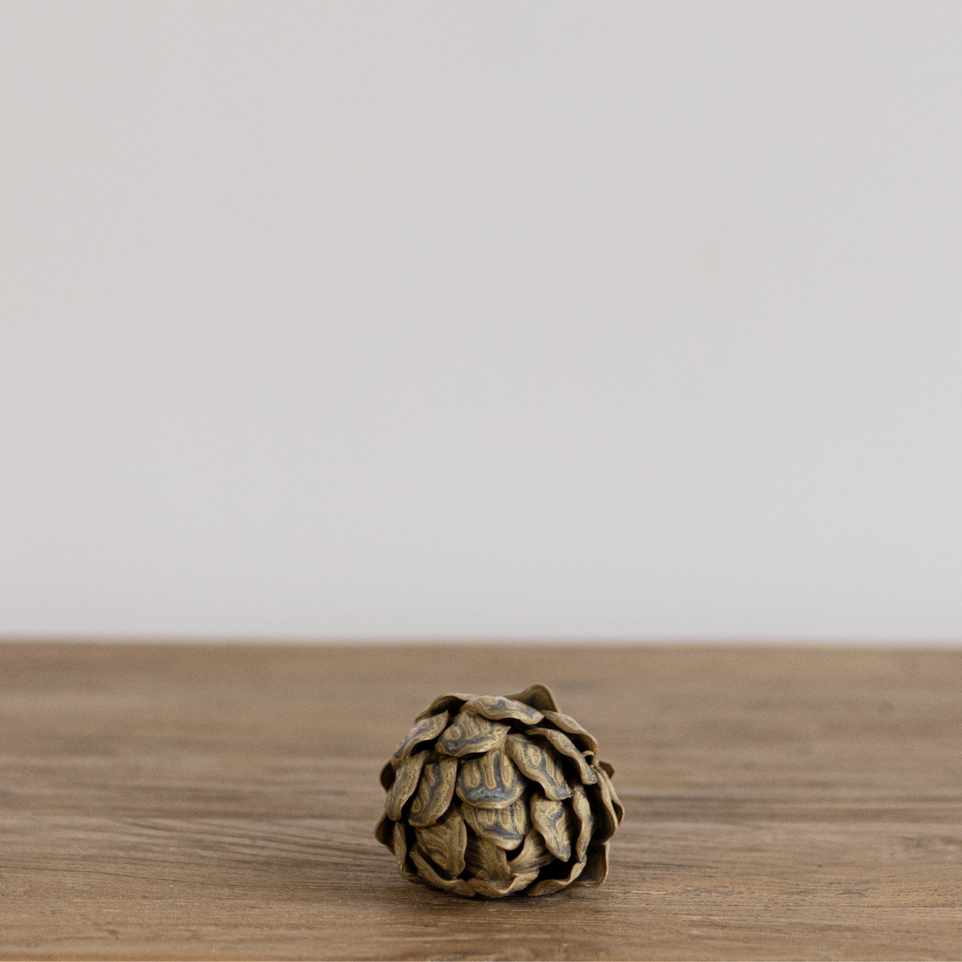 Light Green Ceramic Artichoke | By Luxe B Co.