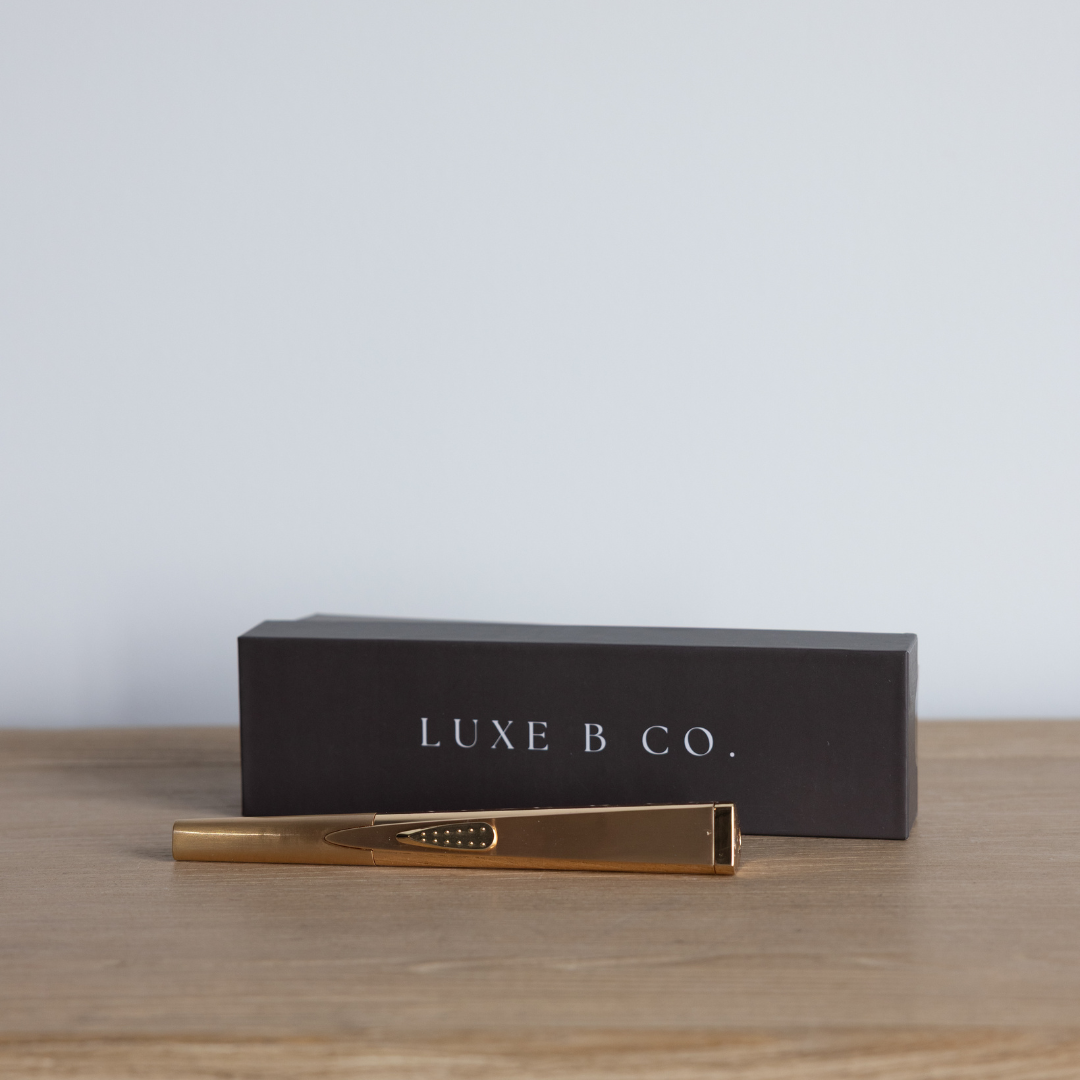 Luxe USB Arc Lighters Gold | By Luxe B Co. 