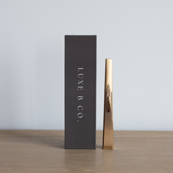 Luxe USB Arc Lighters Gold