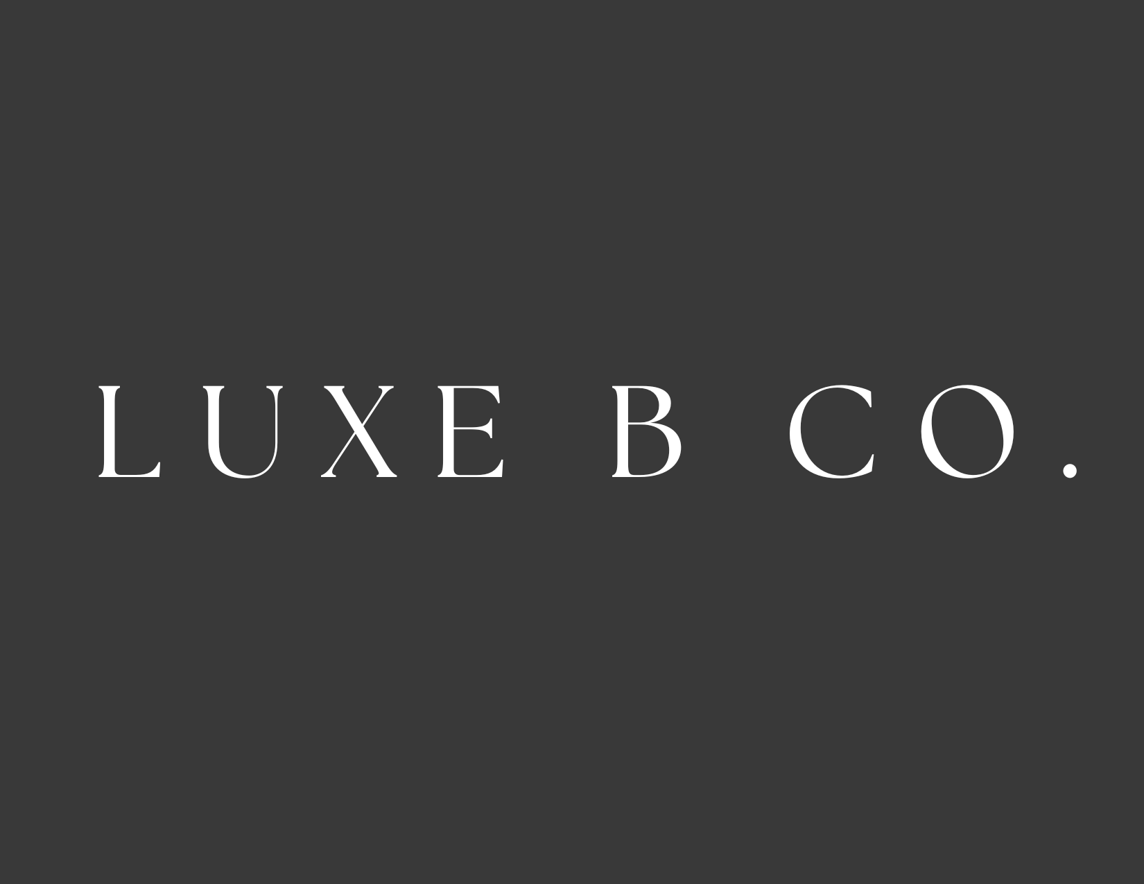 Luxe B Gift Certificate Card