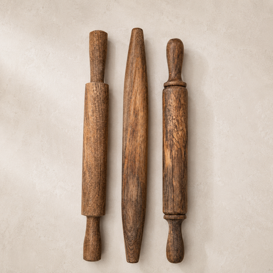 Mango Wood Rolling Pin Set By Luxe B Co. 