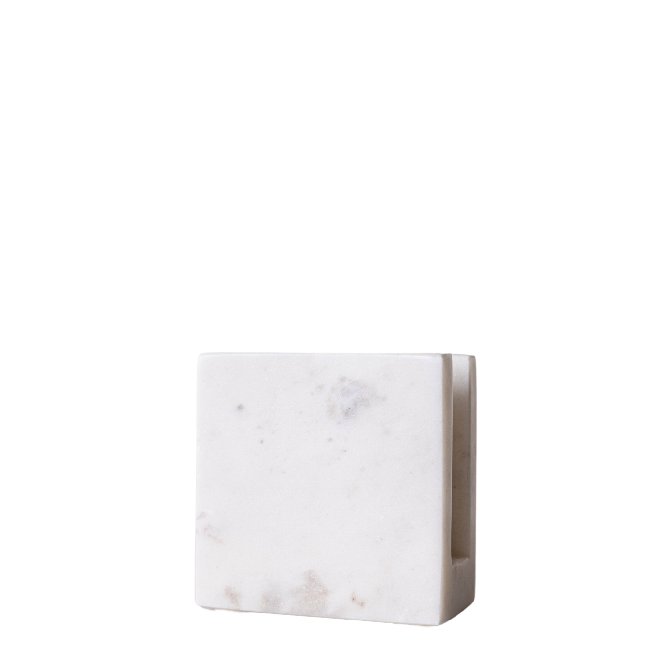 White Marble Napkin Holder | By Luxe B Co.
