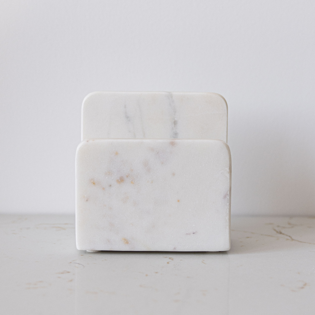 Marble Napkin Holder | By Luxe B Co.