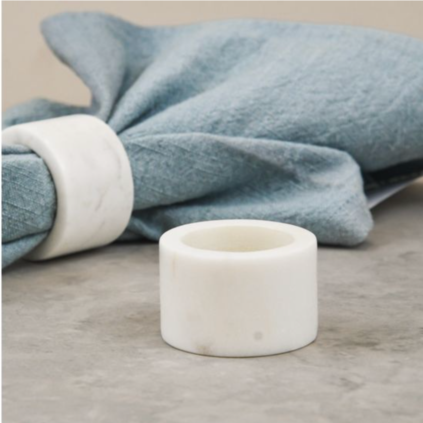 Marble Napkin Ring | By Luxe B Co.