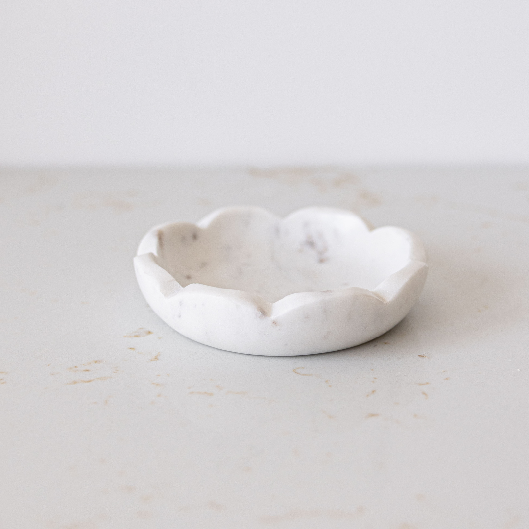 Marble Petal Bowl | By Luxe B Co.