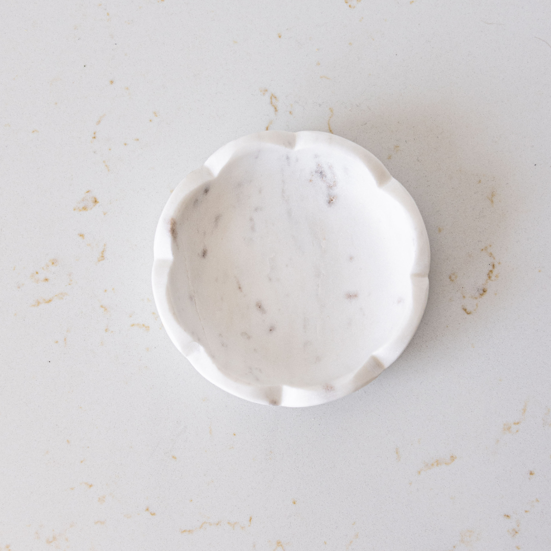 Marble Petal Bowl | By Luxe B Co.