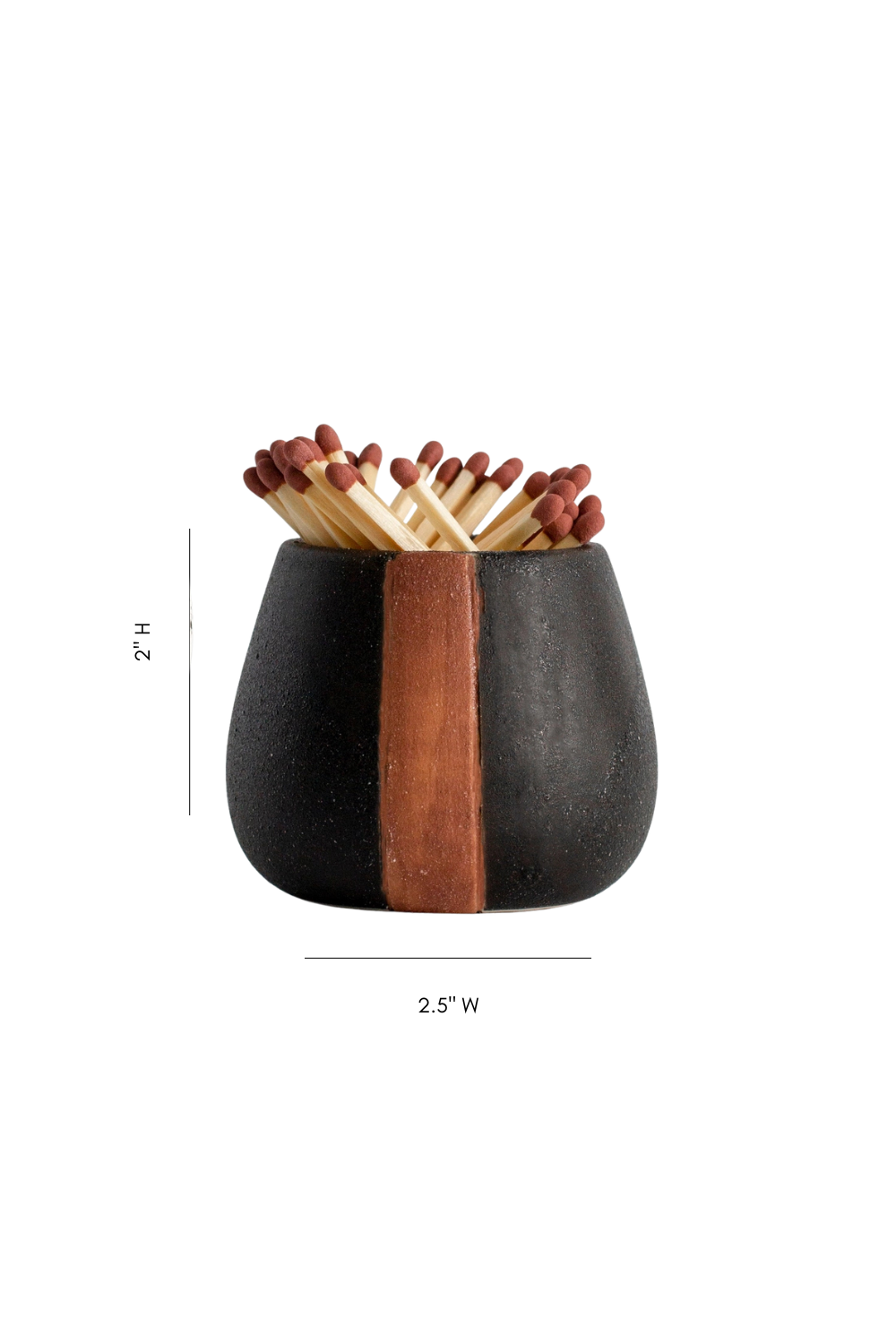 Match Holders with Striker Black | By Luxe B Co.