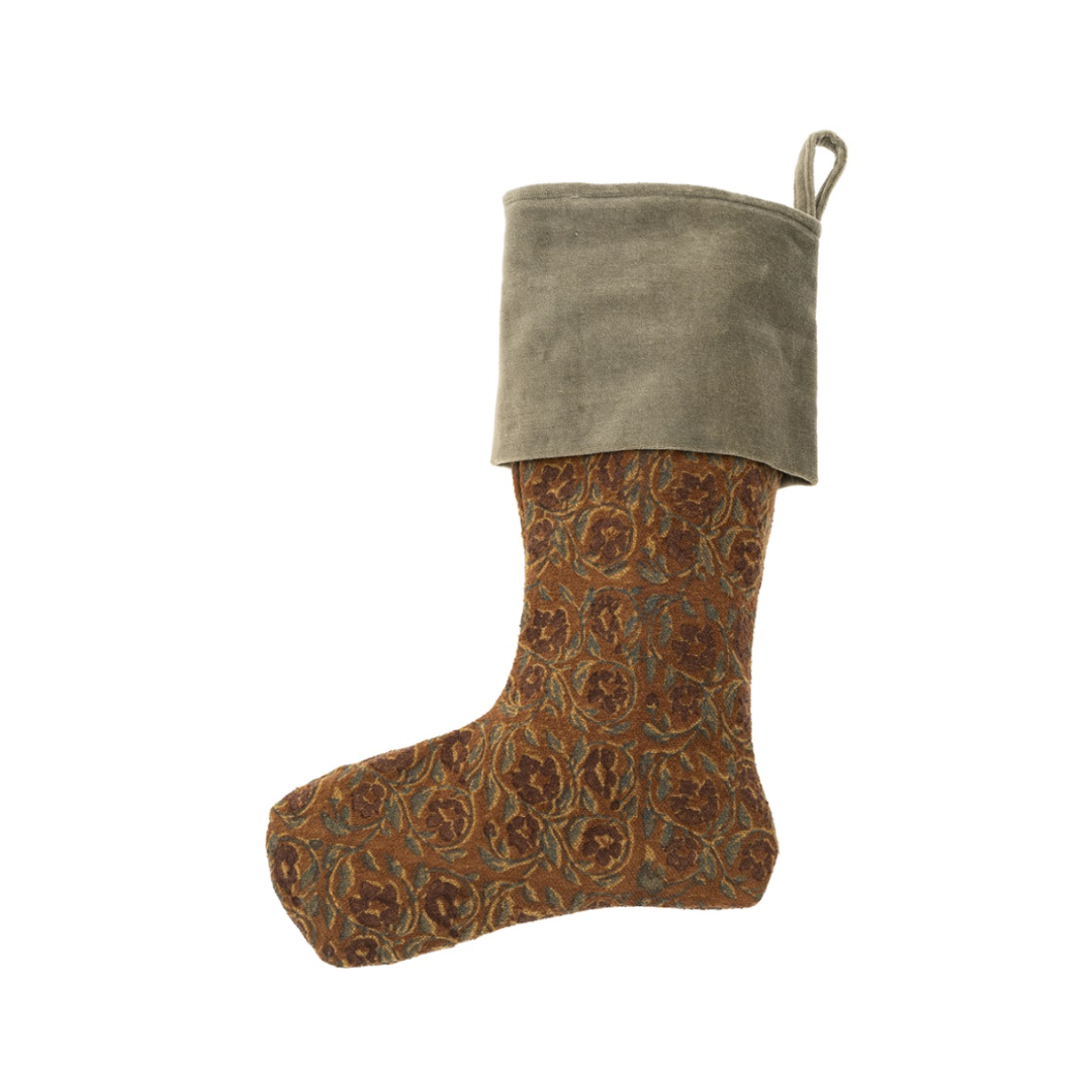 Mayur Block Printed Stocking | By Luxe B Co 