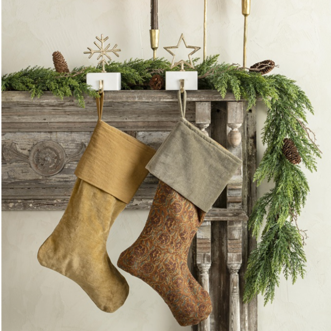 Mayur Block Printed Stocking | By Luxe B Co 