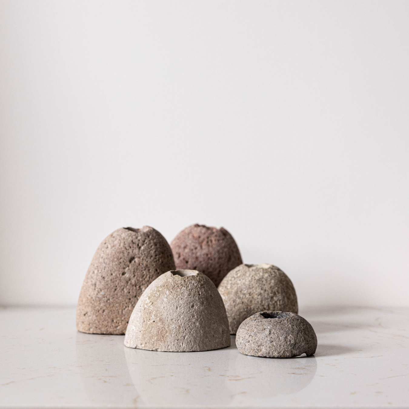 Natural Rock Candlestick Holder | By Luxe B Co.