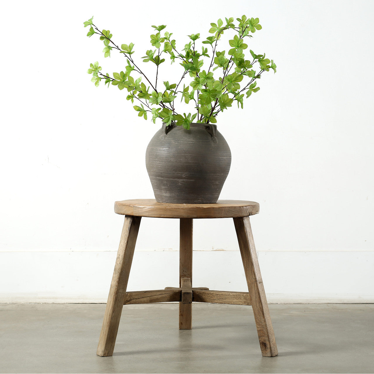 Natural Round Side Table | By Luxe B Co.
