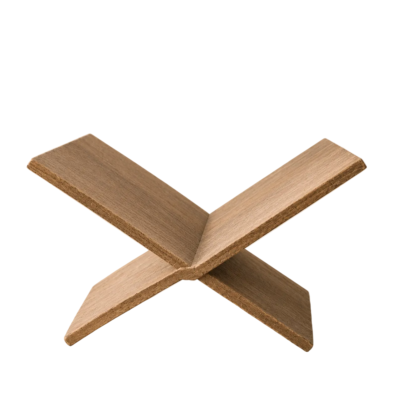 Natural Wooden Book Holder By Luxe B Co.